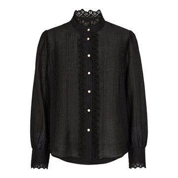 Co Couture AngieCC Anglaise Shirt 35600 Black